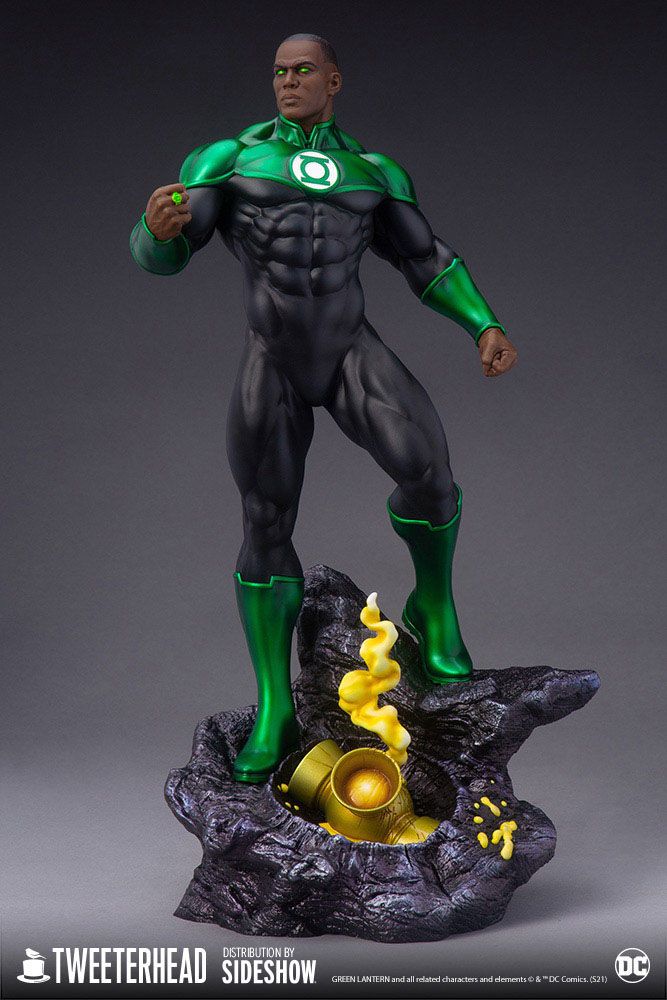 DC Comics Maquette 1/6 John Stewart - Green Lantern 52 Cm - Amuzzi