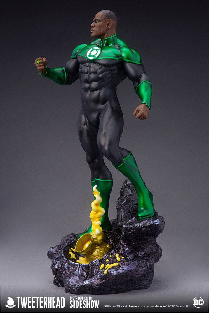 DC Comics Maquette 1/6 John Stewart - Green Lantern 52 Cm - Amuzzi