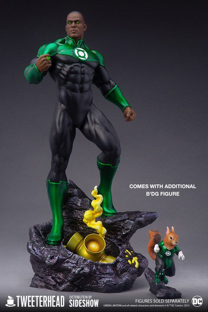 DC Comics Maquette 1/6 John Stewart - Green Lantern 52 Cm - Amuzzi