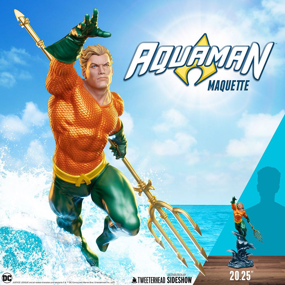 DC Comics Maquette 1/6 Aquaman 51 cm 0051497367848