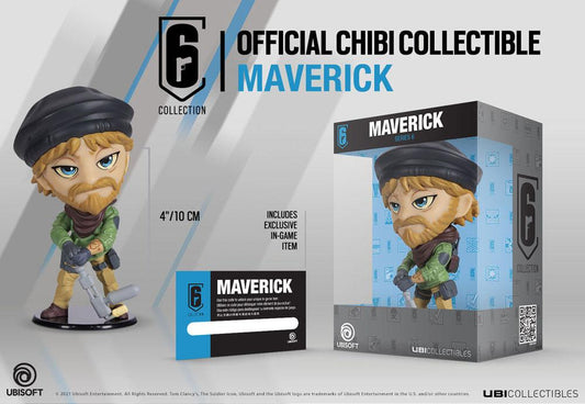 Rainbow Six Siege 6 Collection Chibi Figure Series 6 Maverick 10 Cm - Amuzzi