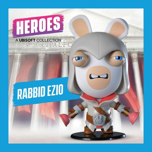 Assassin's Creed / Raving Rabbid Ubisoft Heroes Collection Chibi Figure Rabbid Ezio 10 Cm - Amuzzi