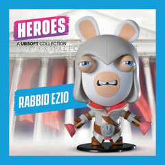 Assassin's Creed / Raving Rabbid Ubisoft Heroes Collection Chibi Figure Rabbid Ezio 10 cm 3307216171942