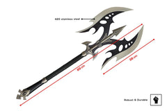 Kit Rae Swords of the Ancients Replica 1/1 Black Legion Battle Axe 89 cm 0760729220010