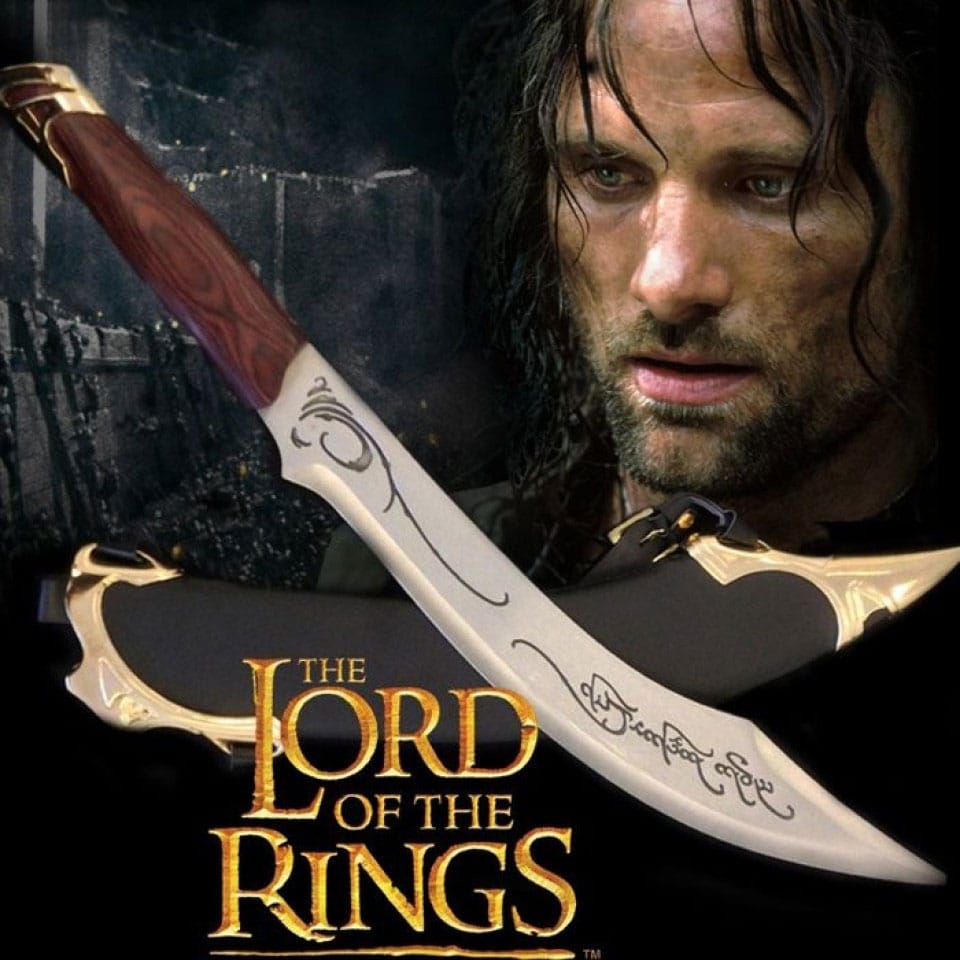 LOTR Replica 1/1 Elven Knife of Aragorn 50 cm  0760729113718