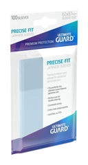 Ultimate Guard Precise-Fit Sleeves Japanese Size Transparent (100) - Amuzzi