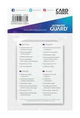 Ultimate Guard Card Dividers Standard Size (10) - Transparent 4260250077382