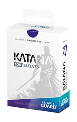 Ultimate Guard Katana Sleeves Standard Size (100) - Blue 4260250073773