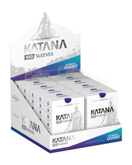 Ultimate Guard Katana Sleeves Standard Size (100) - Blue 4260250073773