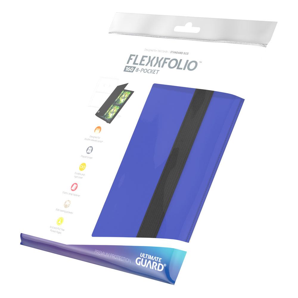Ultimate Guard Flexxfolio 160 8-Pocket - Blue 4260250073537