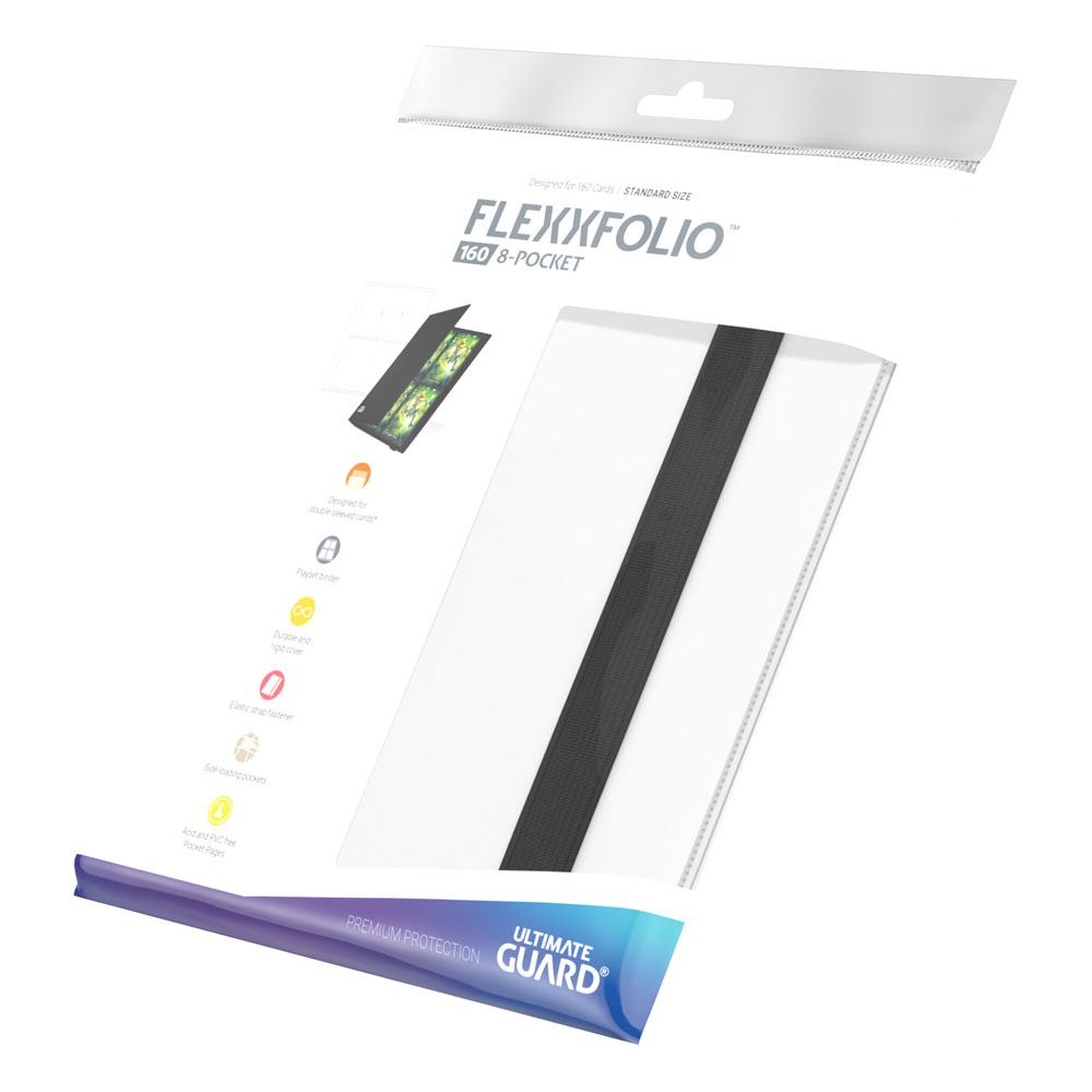 Ultimate Guard Flexxfolio 160 8-Pocket - White 4260250073568