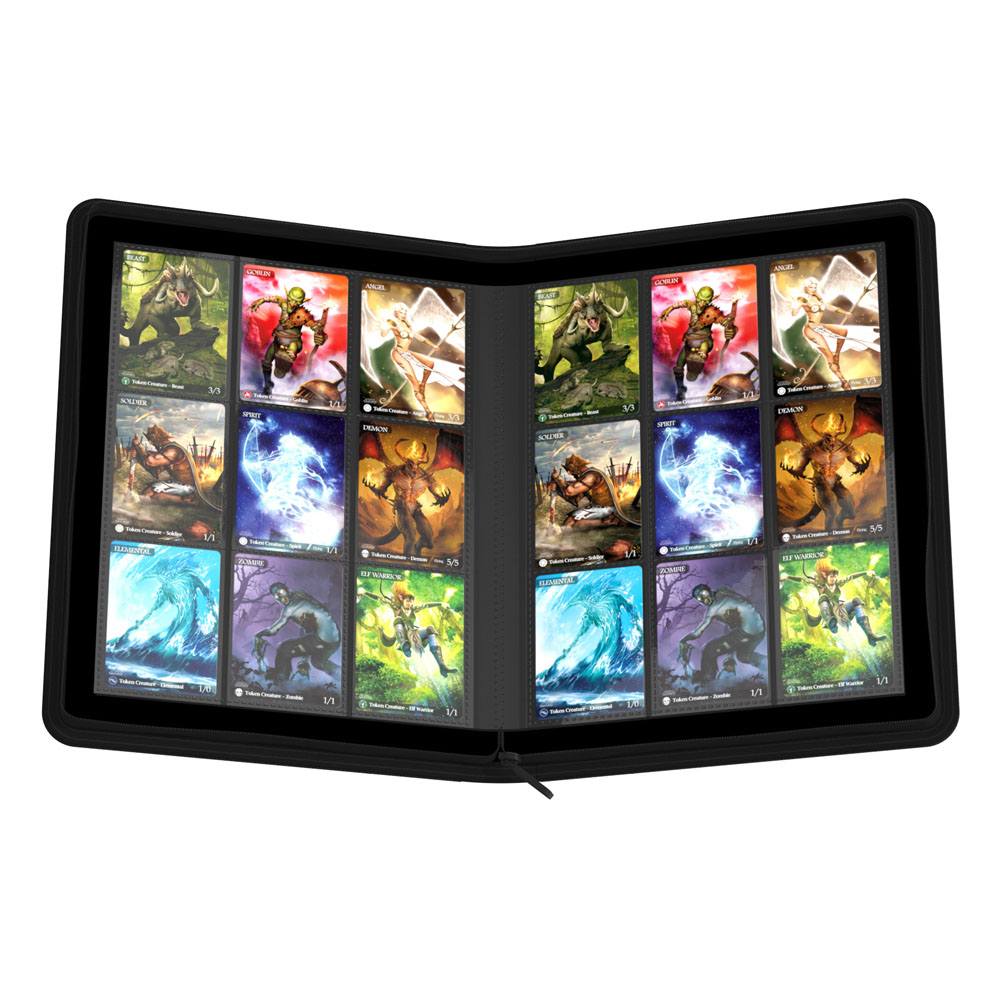 Ultimate Guard Zipfolio 360 18-Pocket Xenoskin - Black 4260250074534