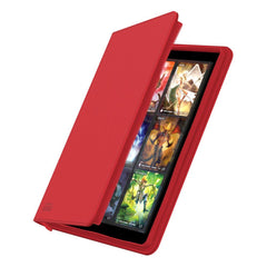 Ultimate Guard Zipfolio 360 - 18-Pocket Xenoskin Red - Amuzzi