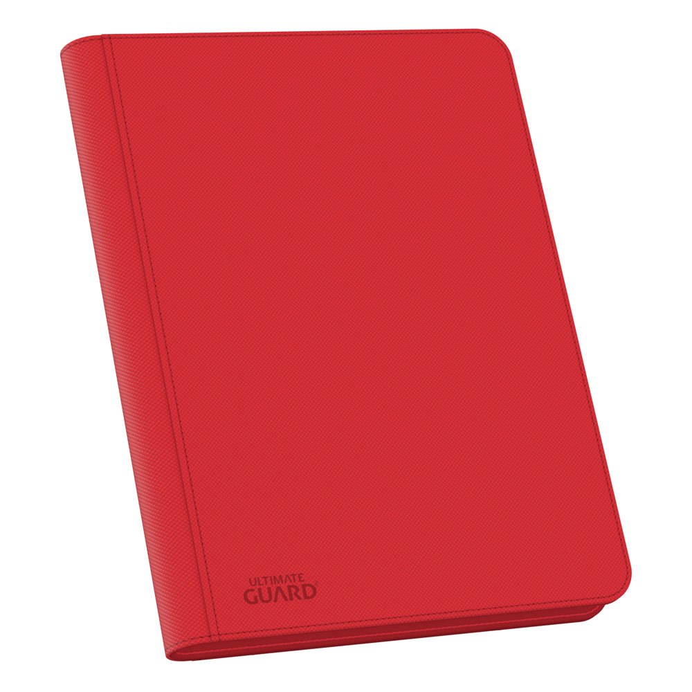 Ultimate Guard Zipfolio 360 - 18-Pocket Xenoskin Red - Amuzzi