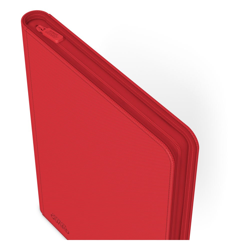 Ultimate Guard Zipfolio 360 - 18-Pocket Xenoskin Red - Amuzzi