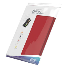 Ultimate Guard Zipfolio 360 18-Pocket Xenoskin - Red 4260250074558