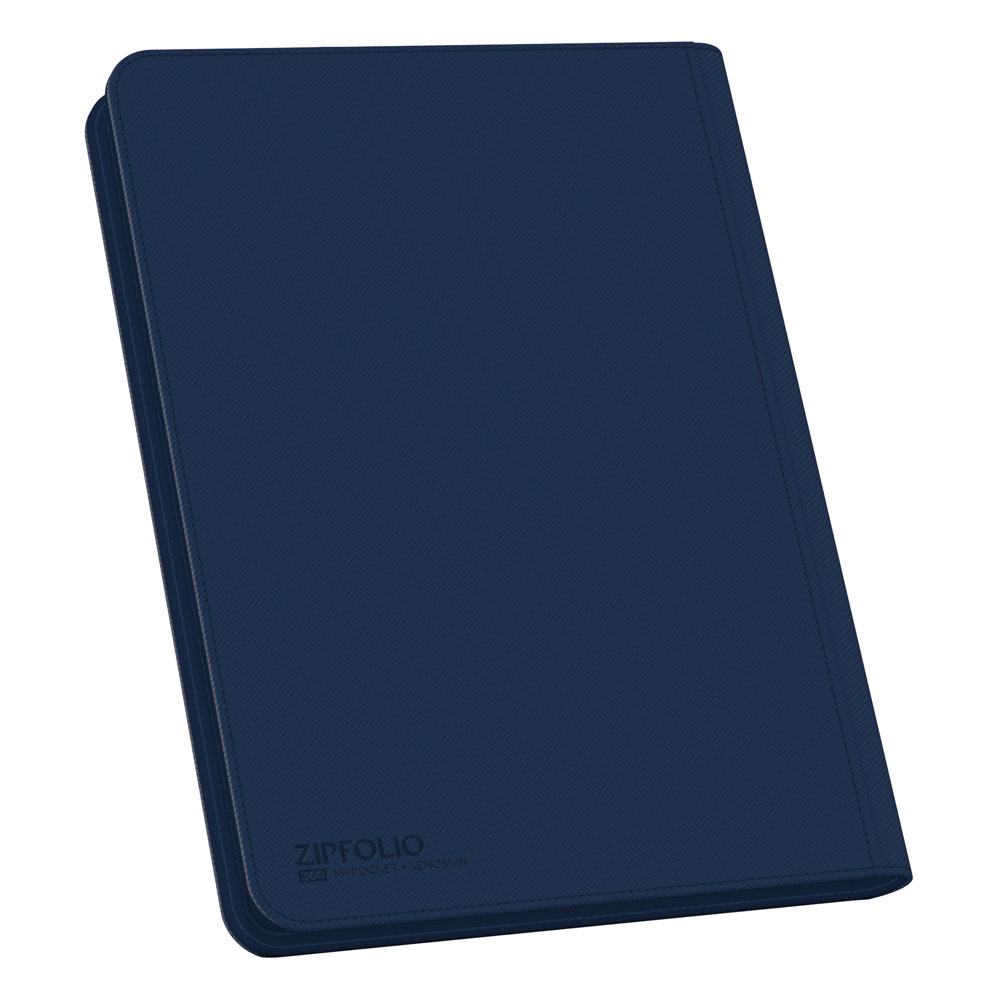 Ultimate Guard Zipfolio 360 - 18-Pocket Xenoskin Blue - Amuzzi