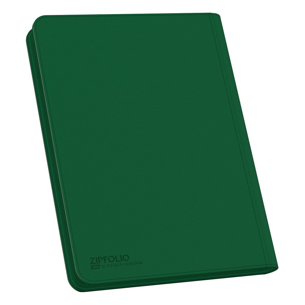 Ultimate Guard Zipfolio 360 - 18-Pocket Xenoskin Green - Amuzzi