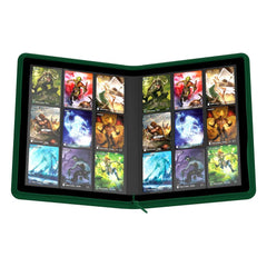 Ultimate Guard Zipfolio 360 18-Pocket Xenoskin - Green 4260250074572