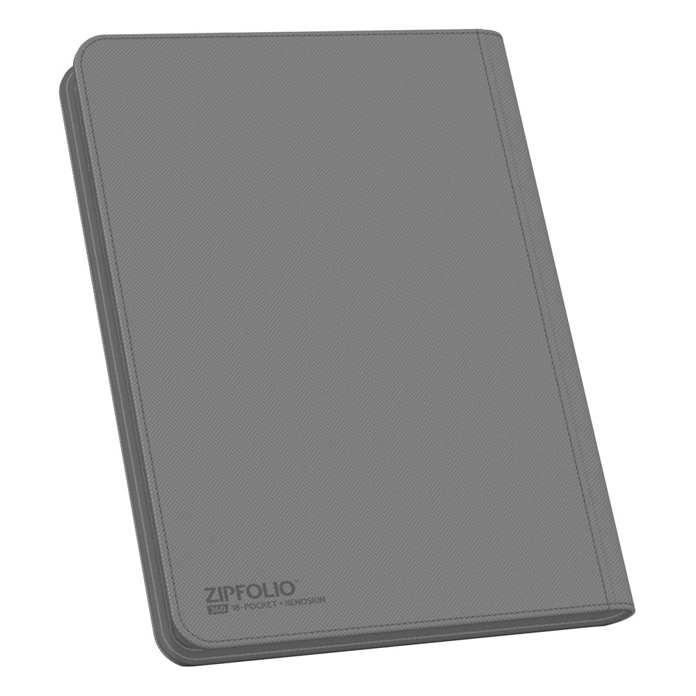 Ultimate Guard Zipfolio 360 18-Pocket Xenoskin - Grey 4260250074589