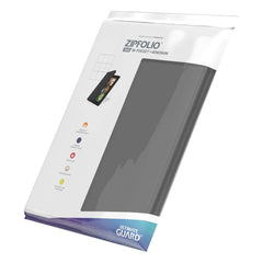 Ultimate Guard Zipfolio 360 18-Pocket Xenoskin - Grey 4260250074589