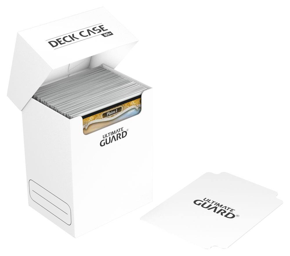 Ultimate Guard Deck Case 80+ - White 4260250074954