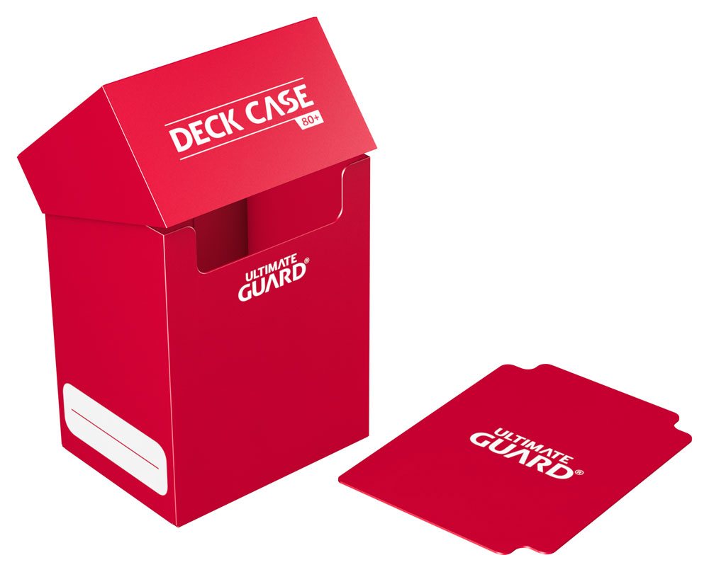 Ultimate Guard Deck Case 80+ Standard Size Red - Amuzzi