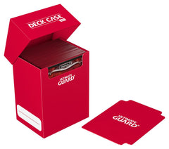 Ultimate Guard Deck Case 80+ - Red 4260250075036