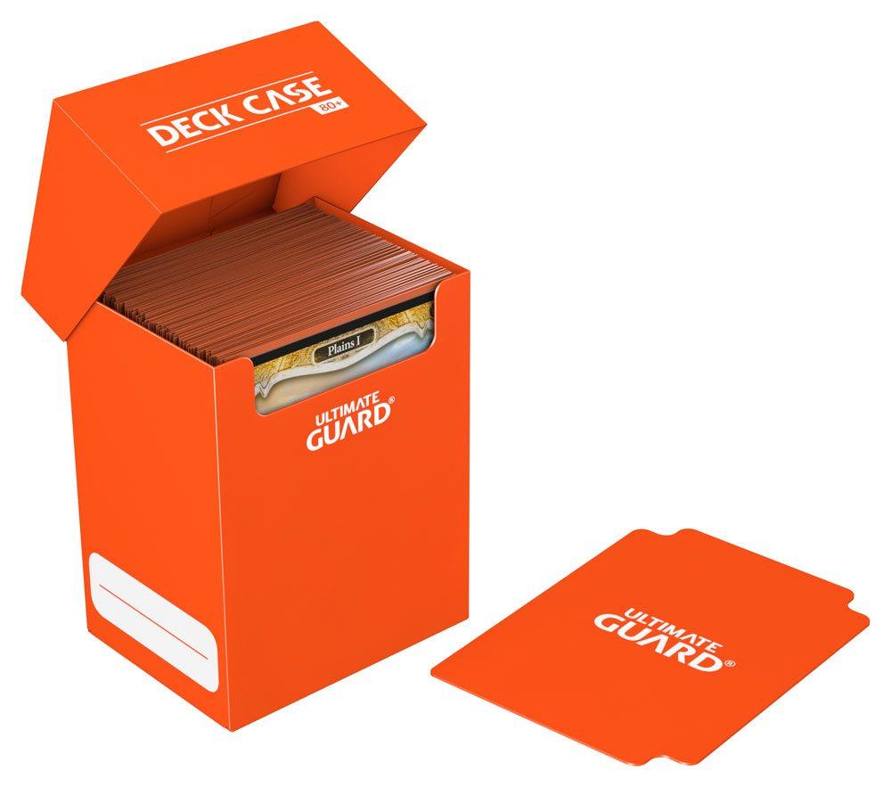 Ultimate Guard Deck Case 80+ Standard Size Orange - Amuzzi