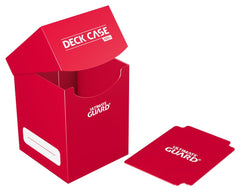 Ultimate Guard Deck Case 100+ Standard Size Red - Amuzzi