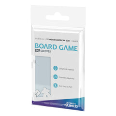 Ultimate Guard Premium Soft Sleeves For Board Game Cards Standard American (60) - Amuzzi