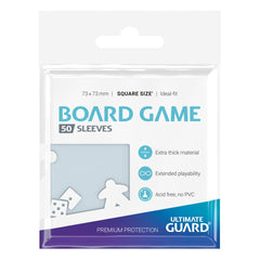 Ultimate Guard Premium Soft Sleeves For Board Game Cards Square (50) - Amuzzi