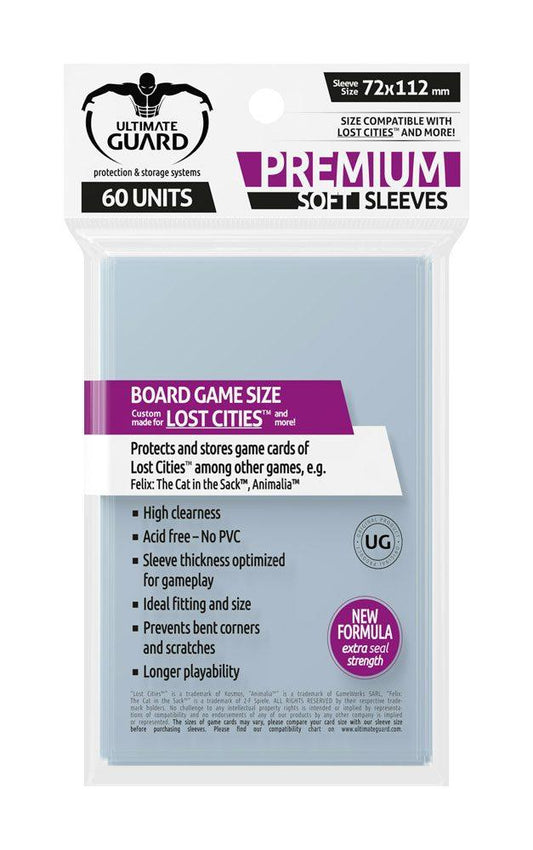 Ultimate Guard Premium Soft Sleeves for Board Game Cards Lost Cities™ (60) 4260250075319