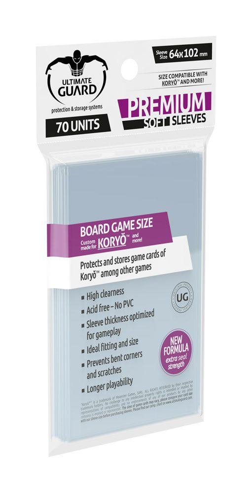 Ultimate Guard Premium Soft Sleeves for Board Game Cards Koryó™ (70) 4260250075326