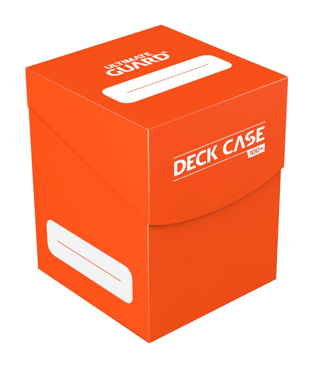 Ultimate Guard Deck Case 100+ Standard Size Orange - Amuzzi