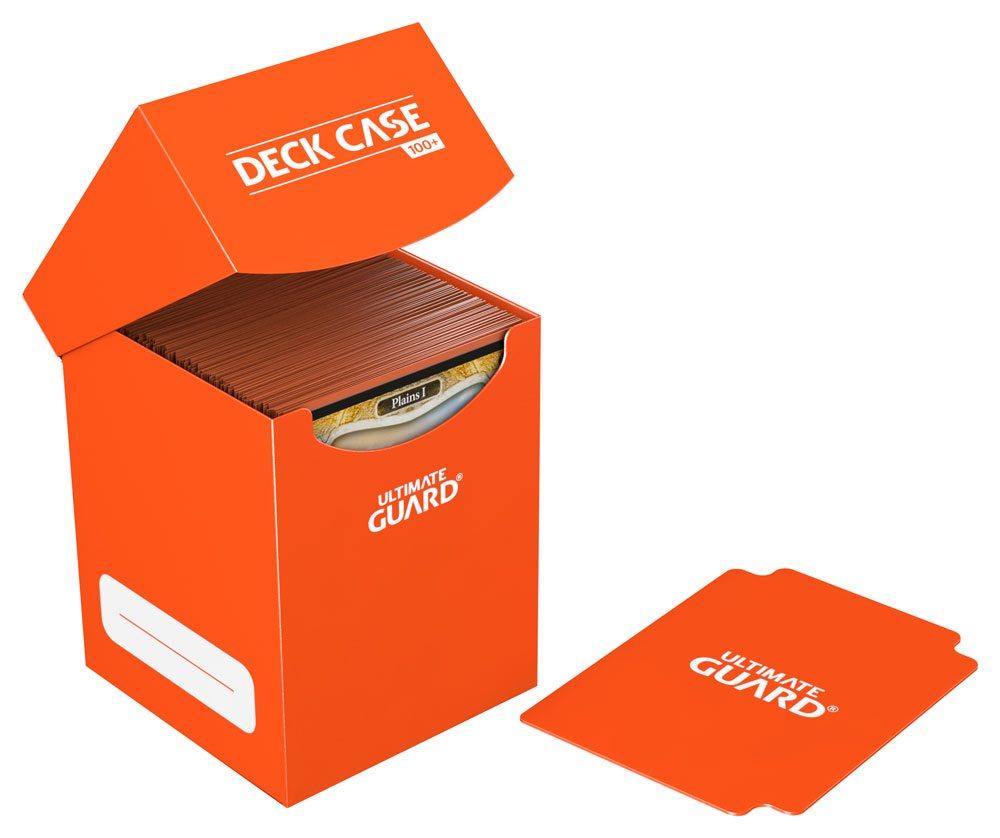 Ultimate Guard Deck Case 100+ Standard Size Orange 4260250075562