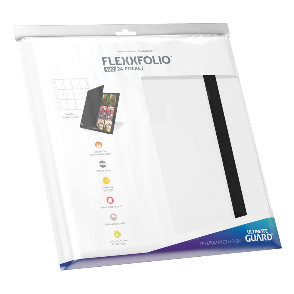 Ultimate Guard Flexxfolio 480 24-Pocket - White 4260250077122