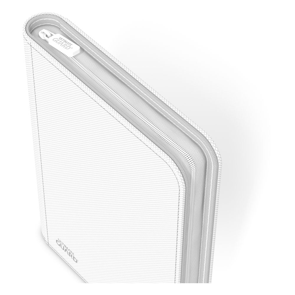 Ultimate Guard Zipfolio 160 - 8-Pocket Xenoskin White - Amuzzi