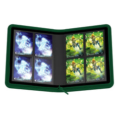 Ultimate Guard Zipfolio 160 8-Pocket Xenoskin - Green 4260250077252