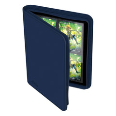 Ultimate Guard Zipfolio 160 - 8-Pocket Xenoskin Blue - Amuzzi