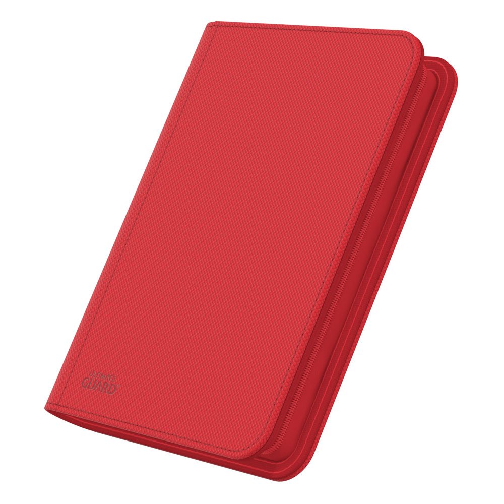 Ultimate Guard Zipfolio 160 - 8-Pocket Xenoskin Red - Amuzzi