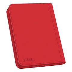 Ultimate Guard Zipfolio 160 - 8-Pocket Xenoskin Red - Amuzzi