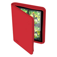 Ultimate Guard Zipfolio 160 - 8-Pocket Xenoskin Red - Amuzzi