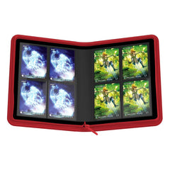 Ultimate Guard Zipfolio 160 8-Pocket Xenoskin - Red 4260250077276