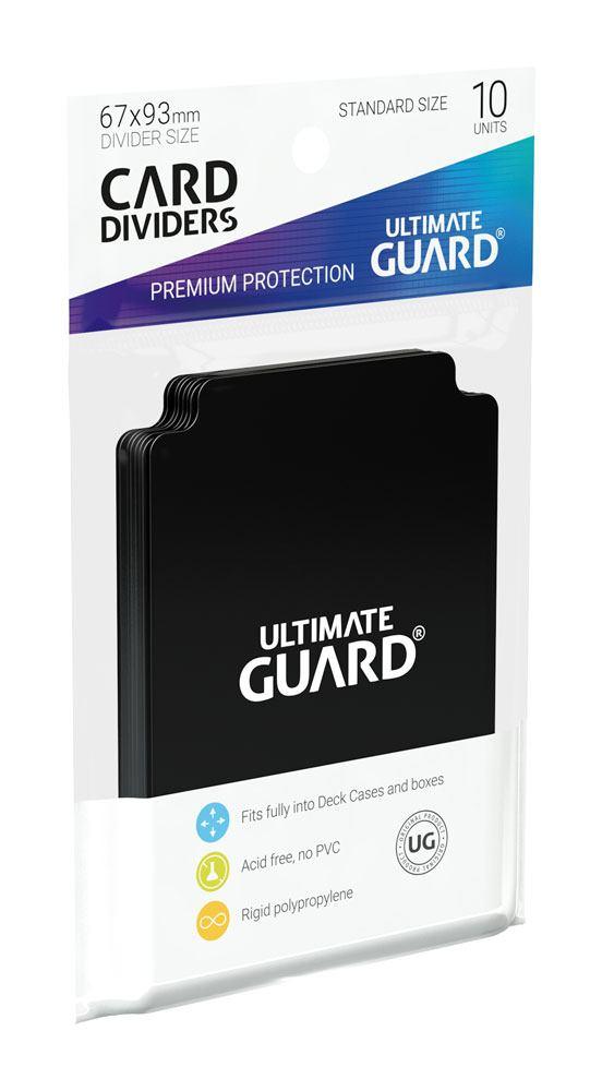 Ultimate Guard Card Dividers Standard Size Black (10) 4260250077337