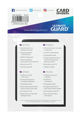Ultimate Guard Card Dividers Standard Size (10) - Black 4260250077337