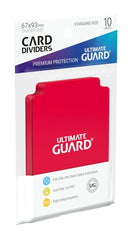 Ultimate Guard Card Dividers Standard Size (10) - Red 4260250077351