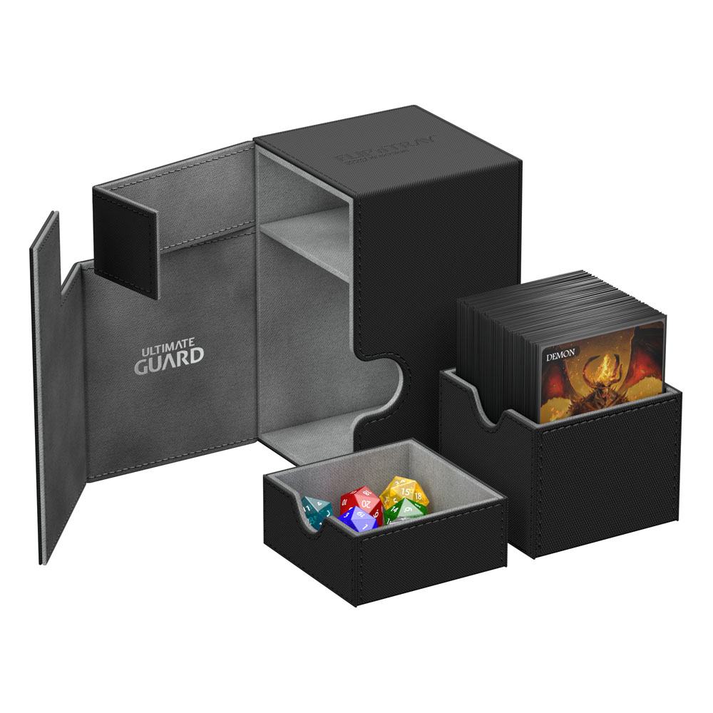 Ultimate Guard Flip´n´Tray  Deck Case 100+ Standard Size XenoSkin Black 4260250078044