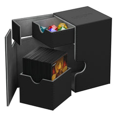 Ultimate Guard Flip´n´Tray  Deck Case 100+ Standard Size XenoSkin Black 4260250078044