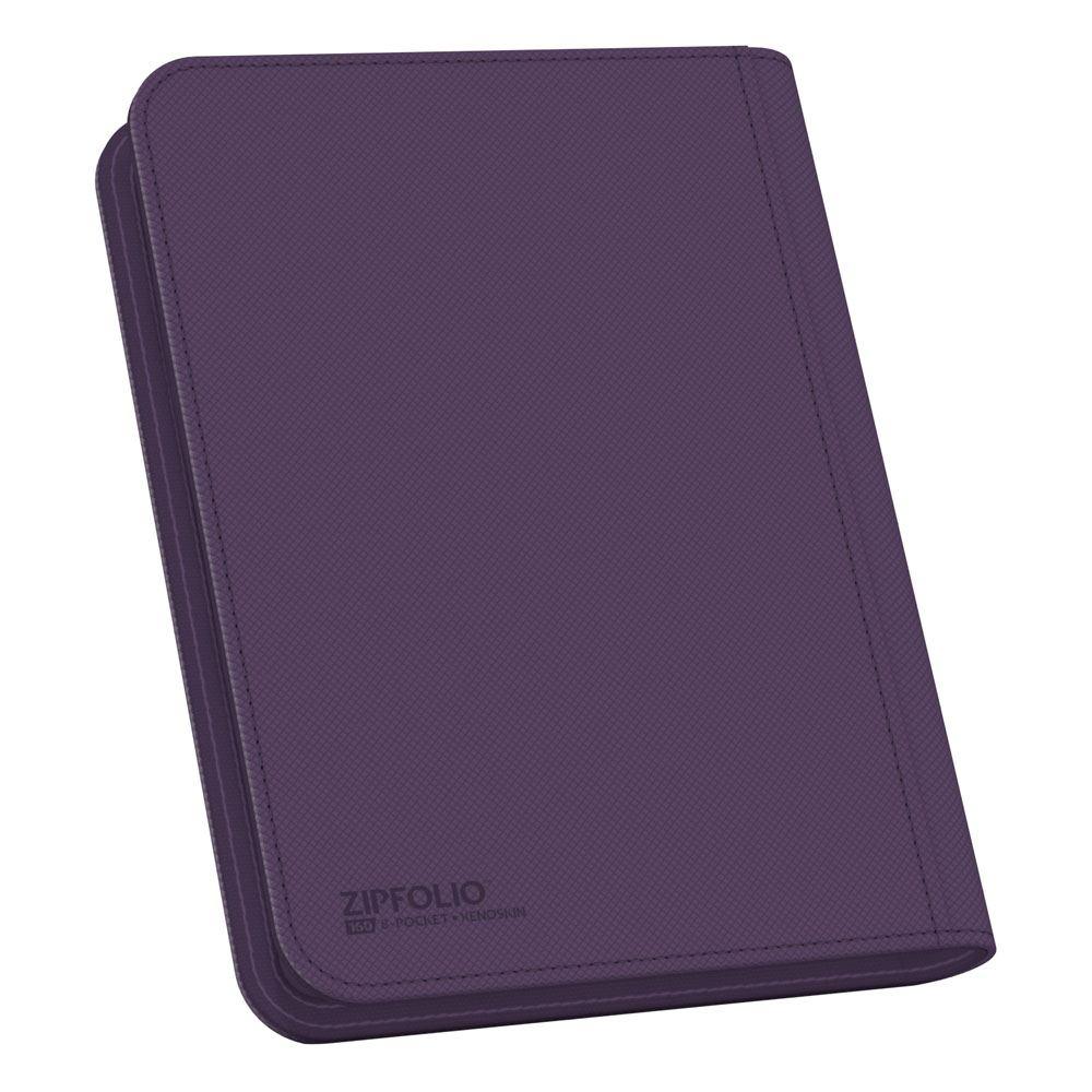 Ultimate Guard Zipfolio 160 - 8-Pocket XenoSkin Purple 4260250078624